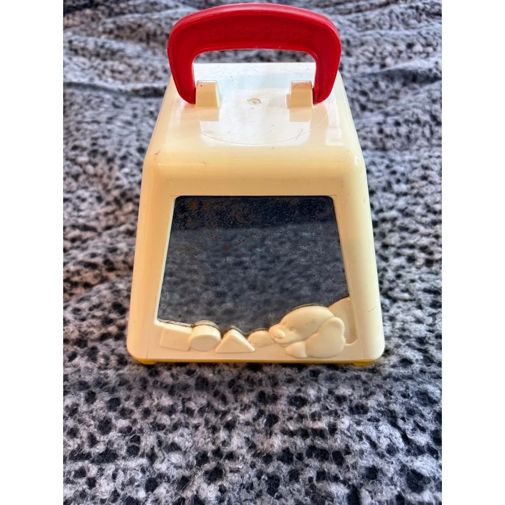 Fisher Price #1021 Vintage 1988 Baby Rotating Turn And Learn Activity Pyramid